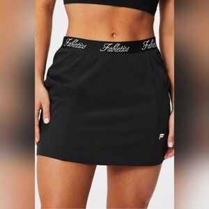Fabletics Black Athletic Mini Pencil Skirt